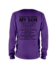 Rules For Dating My Son Long Sleeve Tee tile