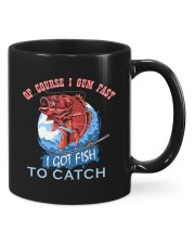 Fishing Of Course I Gum Fast I Got Fish To Catch Mugs tile