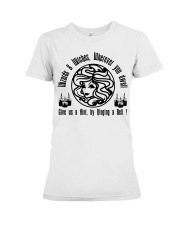 Wizards and Witches Wherever You Dwell Premium Fit Ladies Tee tile