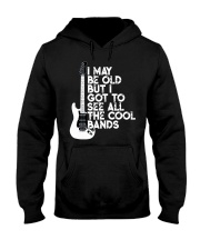I Maybe Old Guitar Hooded Sweatshirt tile
