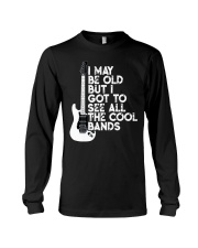 I Maybe Old Guitar Long Sleeve Tee tile