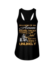 Mom Of An Awesome Barrel Racer Ladies Flowy Tank tile