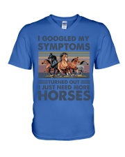 I just need more horses V-Neck T-Shirt tile