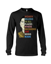 Ruth Bader Ginsburg Notorious RBG shirt Long Sleeve Tee thumbnail