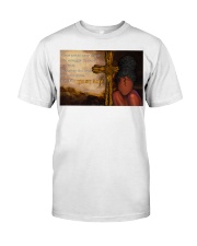 Black Queen Trust God Classic T-Shirt tile