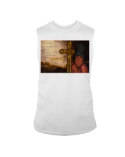 Black Queen Trust God Sleeveless Tee tile