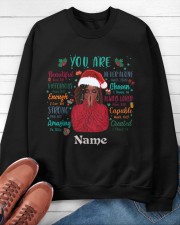 You Are Version Christmas Crewneck Sweatshirt apparel-crewneck-sweatshirt-lifestyle-front-115