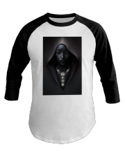 African American Woman Baseball Tee tile
