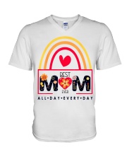 Best Mom Ever T-shirt Gift Mama Mother's Day Gift T-Shirt V-Neck T-Shirt tile