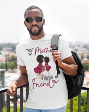 First My Mother Forever My Friends To Mom Mother's Day Ladies T-Shirt2 Classic T-Shirt apparel-classic-tshirt-lifestyle-front-239