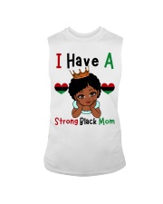 Kids I Have A Strong Black Mom Melanin Girl Black History Month T-Shirt Sleeveless Tee tile