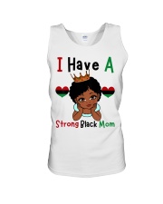 Kids I Have A Strong Black Mom Melanin Girl Black History Month T-Shirt Unisex Tank tile
