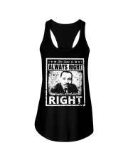 Martin Luther King Jr. MLK Classic The Time Is Always Right Ladies Flowy Tank tile
