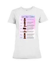 Open Your Chakras Premium Fit Ladies Tee tile