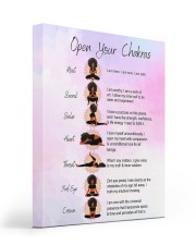 Open Your Chakras 16x20 Gallery Wrapped Canvas Prints front