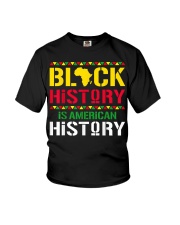Black History Is American History, Black History Month Youth T-Shirt tile