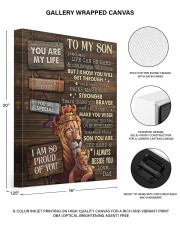 Dad To Son Lion Sometimes Life Can Be Hard And Challenges 16x20 Gallery Wrapped Canvas Prints aos-canvas-pgw-16x20-lifestyle-front-26