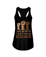 Black History Month, One Month Can't Hold Our History Ladies Flowy Tank tile