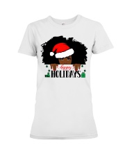Black Woman Nubian Princess Queen Hair Beautiful African American Female Lady Tshirt Premium Fit Ladies Tee tile