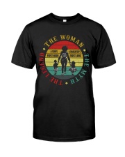 Black Mom The Woman The Myth The Legend Ladies T-Shirt Premium Fit Mens Tee tile