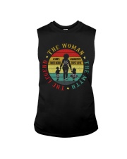 Black Mom The Woman The Myth The Legend Ladies T-Shirt Sleeveless Tee tile