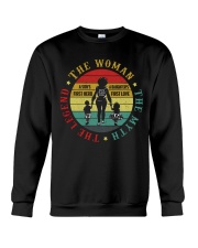 Black Mom The Woman The Myth The Legend Ladies T-Shirt Crewneck Sweatshirt tile