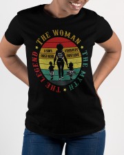 Black Mom The Woman The Myth The Legend Ladies T-Shirt Ladies T-Shirt apparel-ladies-t-shirt-lifestyle-front-28