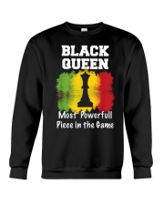 Black History Month Black Queen Women Crewneck Sweatshirt tile