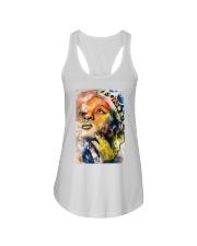 Black Girl Africa Ladies Flowy Tank tile