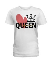 Queen Mom Shirt Gift Mother's Day Mama Queen Best Mom Ever T-Shirt Ladies T-Shirt tile