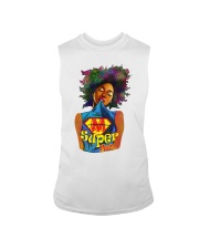 Afro Black Artwork Super Mom Colorful Phenomenal Black Pride Women's Day Ladies T-Shirt Sleeveless Tee tile