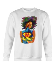 Afro Black Artwork Super Mom Colorful Phenomenal Black Pride Women's Day Ladies T-Shirt Crewneck Sweatshirt tile