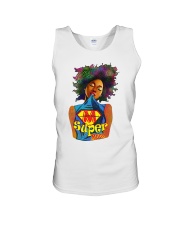 Afro Black Artwork Super Mom Colorful Phenomenal Black Pride Women's Day Ladies T-Shirt Unisex Tank tile