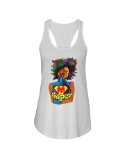 Afro Black Artwork Super Mom Colorful Phenomenal Black Pride Women's Day Ladies T-Shirt Ladies Flowy Tank tile
