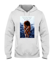 Black Girl Yoga Hooded Sweatshirt tile