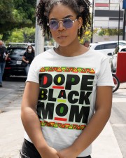 Dope Black Family Dope Black Mom Black History Month T-Shirt Classic T-Shirt apparel-classic-tshirt-lifestyle-front-236