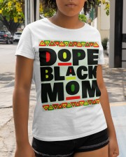 Dope Black Family Dope Black Mom Black History Month T-Shirt Classic T-Shirt apparel-classic-tshirt-lifestyle-front-237