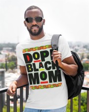 Dope Black Family Dope Black Mom Black History Month T-Shirt Classic T-Shirt apparel-classic-tshirt-lifestyle-front-239