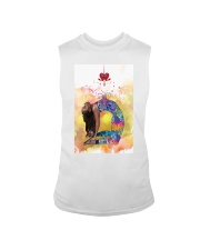 Black girl Yoga Sleeveless Tee tile