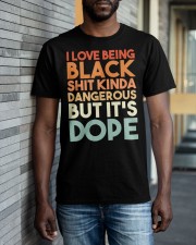 I Love Being Black Classic T-Shirt apparel-classic-tshirt-lifestyle-front-40