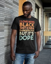I Love Being Black Classic T-Shirt apparel-classic-tshirt-lifestyle-front-41-b