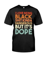 I Love Being Black Premium Fit Mens Tee tile