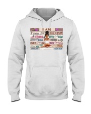 Black Queen Love Yoga Hooded Sweatshirt tile