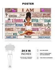 Black Queen Love Yoga 24x16 Poster aos-poster-landscape-24x16-lifestyle-38