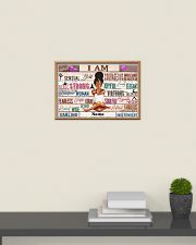 Black Queen Love Yoga 24x16 Poster poster-landscape-24x16-lifestyle-09