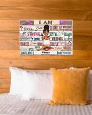 Black Queen Love Yoga 24x16 Poster poster-landscape-24x16-lifestyle-27