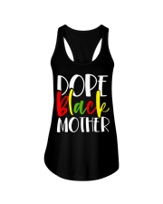 Dope Black Mother African American Mothers Day Cute T-Shirt Ladies Flowy Tank tile