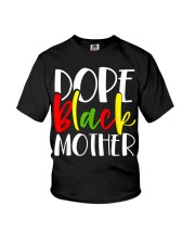 Dope Black Mother African American Mothers Day Cute T-Shirt Youth T-Shirt tile