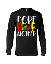 Dope Black Mother African American Mothers Day Cute T-Shirt Long Sleeve Tee tile