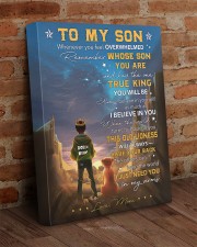 Born king mom to son lion 16x20 Gallery Wrapped Canvas Prints aos-canvas-pgw-16x20-lifestyle-front-09
